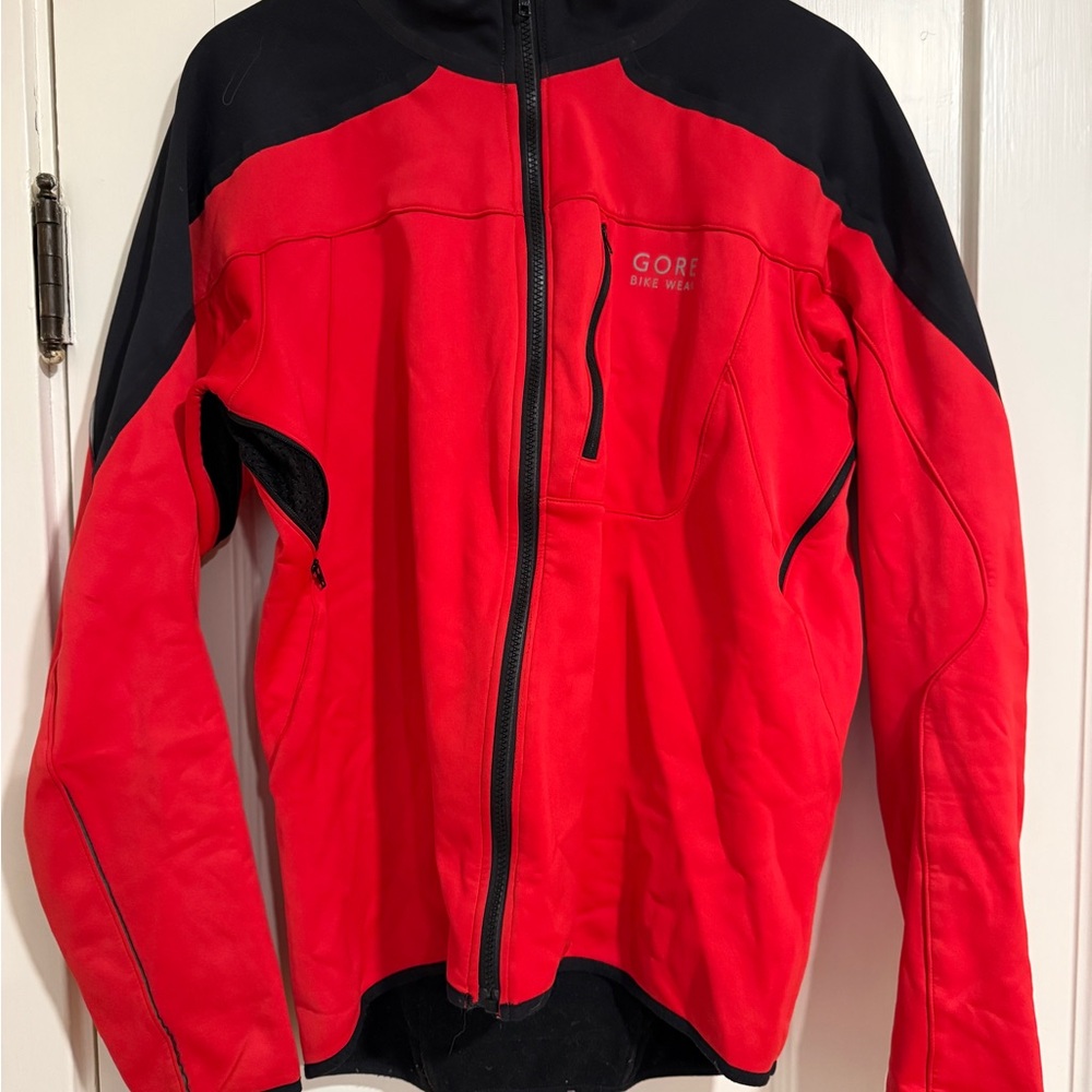 Gore-Tex Men's Red and Black Performance Jacket - Bike wear - Picture 2 of 3